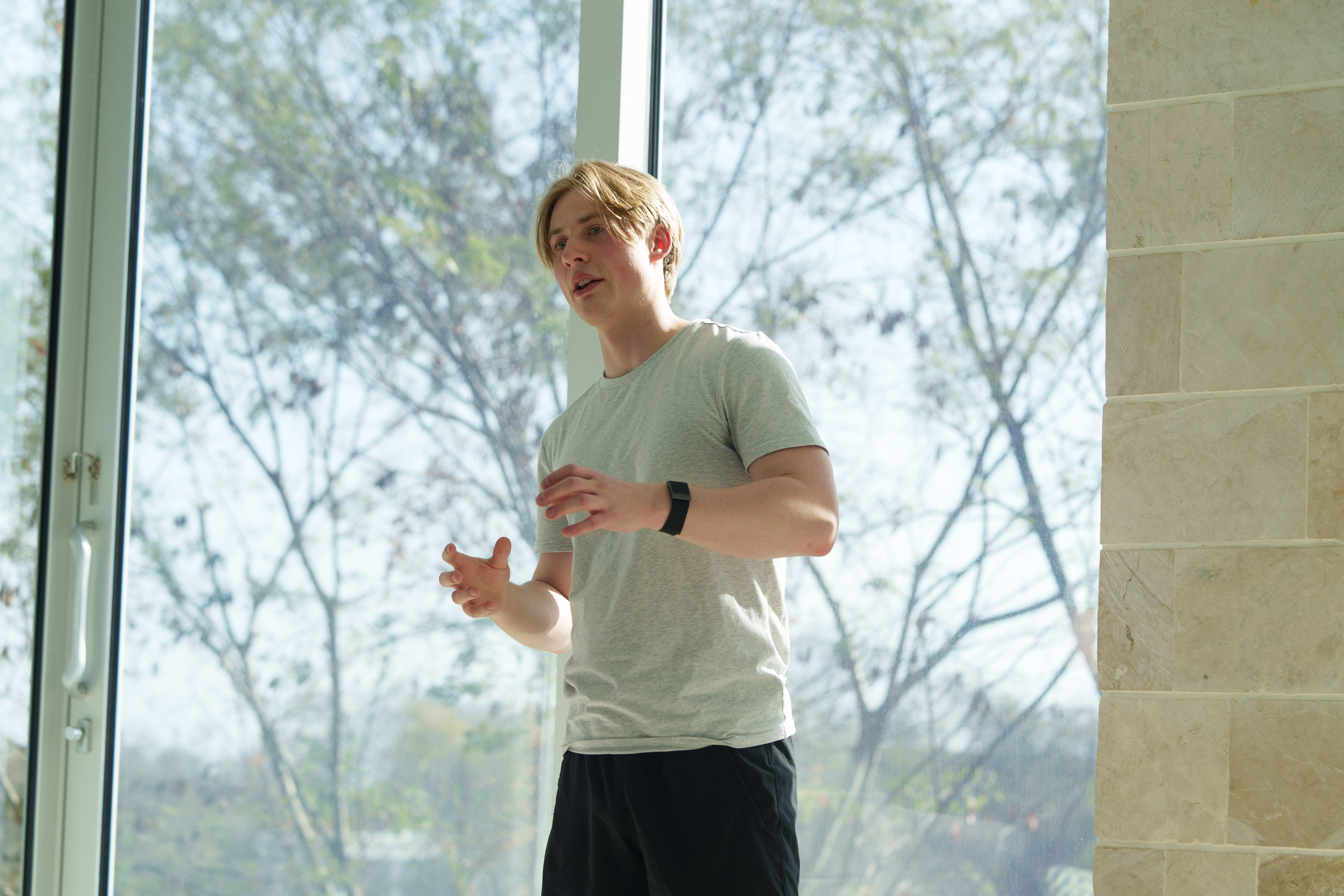 Speaking at founder retreat